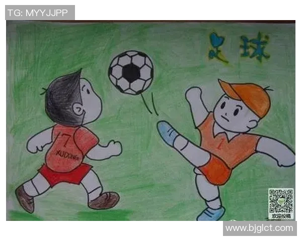 小学生足球比赛简笔画创意展示与绘制技巧分享